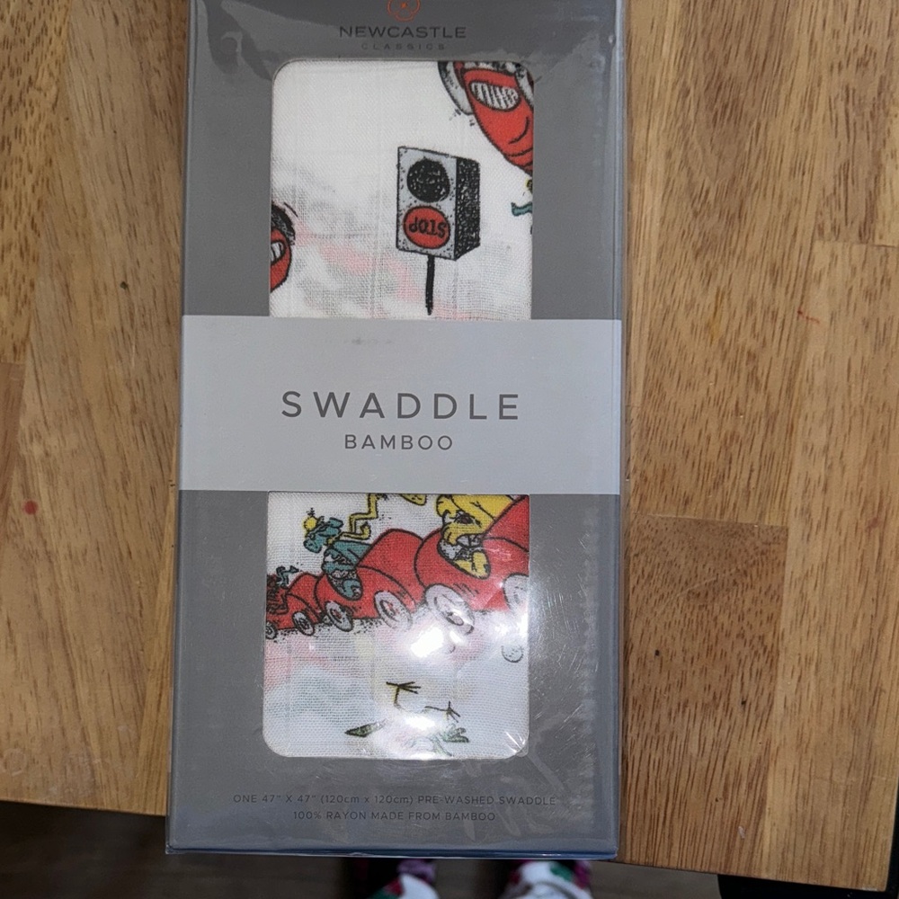 Newcastle Swaddle Bamboo with Colorful Print